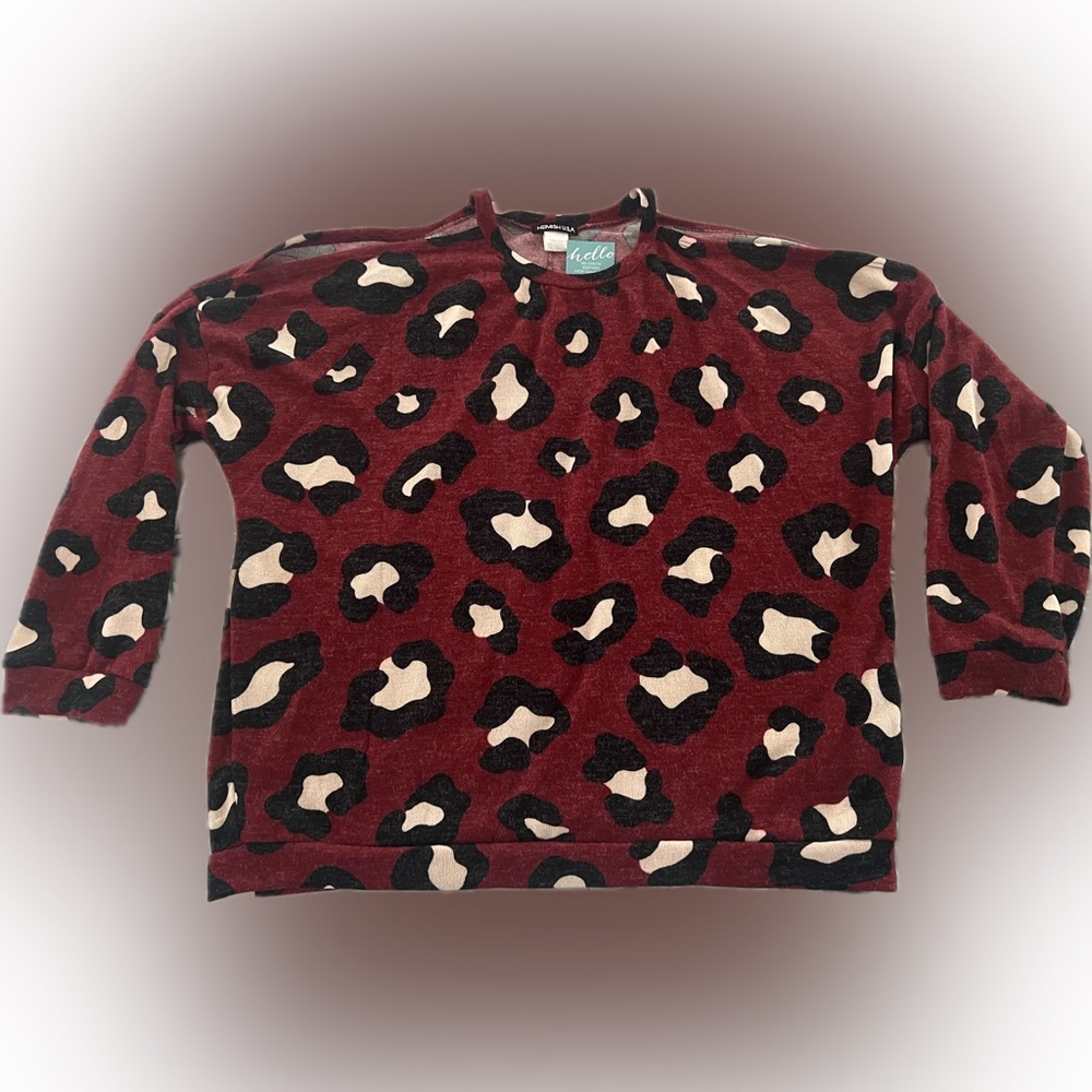 #7 New with tags plus size sweater blouse
